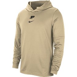 Nike Men's Purdue Boilermakers Old Gold Dri-FIT Football Team Issue Long Sleeve T-Shirt