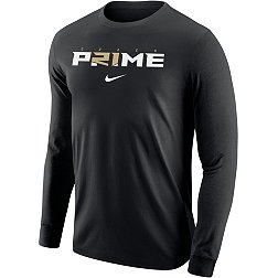 Nike Men's Coach Prime Black Core Cotton Long Sleeve T-Shirt