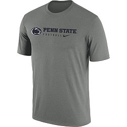 Nike Men's Penn State Nittany Lions Grey Dri-FIT Legend Football Team Issue T-Shirt