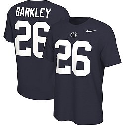 Penn State Lions #26 Saquon Barkley Football Jersey No Name Dark Blue