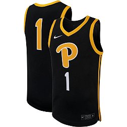 Nike Men's Pitt Panthers #1 Black Alternate Replica Basketball Jersey