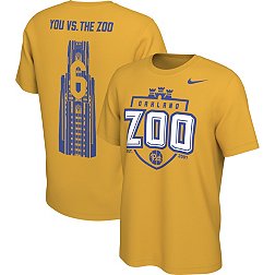 Nike Men's Pitt Panthers Gold Oakland Zoo 2023 T-Shirt
