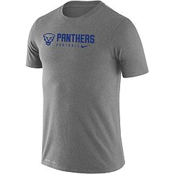 Nike Men's Pitt Panthers Grey Dri-FIT Legend Football Team Issue T-Shirt