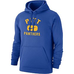 Nike Men's Pitt Panthers Blue Club Fleece Pill Swoosh Pullover Hoodie
