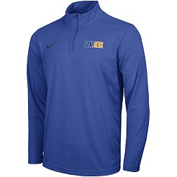 Nike Men's Pitt Panthers Blue Intensity Quarter-Zip Shirt