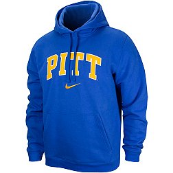 Nike Men's Pitt Panthers Blue Tackle Twill Pullover Hoodie