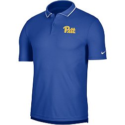 Nike Men's Pitt Panthers Blue UV Collegiate Polo