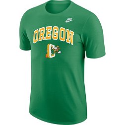 Nike Men's Oregon Ducks Green Cotton T-Shirt