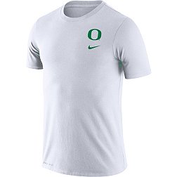 Nike Men's Oregon Ducks White Dri-FIT Cotton DNA T-Shirt