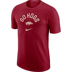 Nike Men's Arkansas Razorbacks Cardinal University Arch Logo T-Shirt