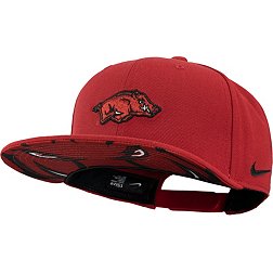 Nike Men's Arkansas Razorbacks Cardinal Pro Flatbill Hat