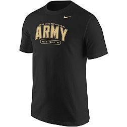 Nike Men's Army West Point Black Knights Black Core Cotton T-Shirt