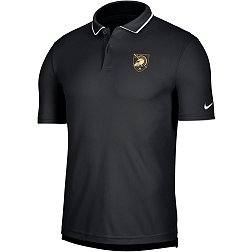 Nike Men's Army West Point Black Knights Black UV Collegiate Polo