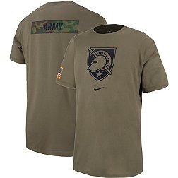 Nike Men's Army West Point Black Knights Olive Military Appreciation T-Shirt