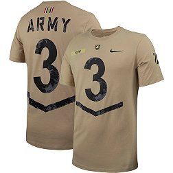 Nike Men's Army West Point Black Knights Tan Replica Jersey T-Shirt