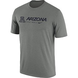 Nike Men's Arizona Wildcats Grey Dri-FIT Legend Football Team Issue T-Shirt