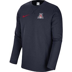 Nike Men's Arizona Wildcats Navy Dri-FIT Crew Long Sleeve T-Shirt