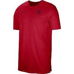 Nike Men's Arizona Wildcats Cardinal Football Coach Dri-FIT UV T-Shirt