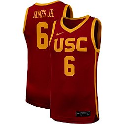 Nike Men's USC Trojans #6 Bronny James Cardinal Replica Basketball Jersey