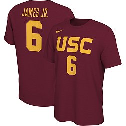Nike Men's USC Trojans #6 Bronny James Cardinal Replica Jersey T-Shirt