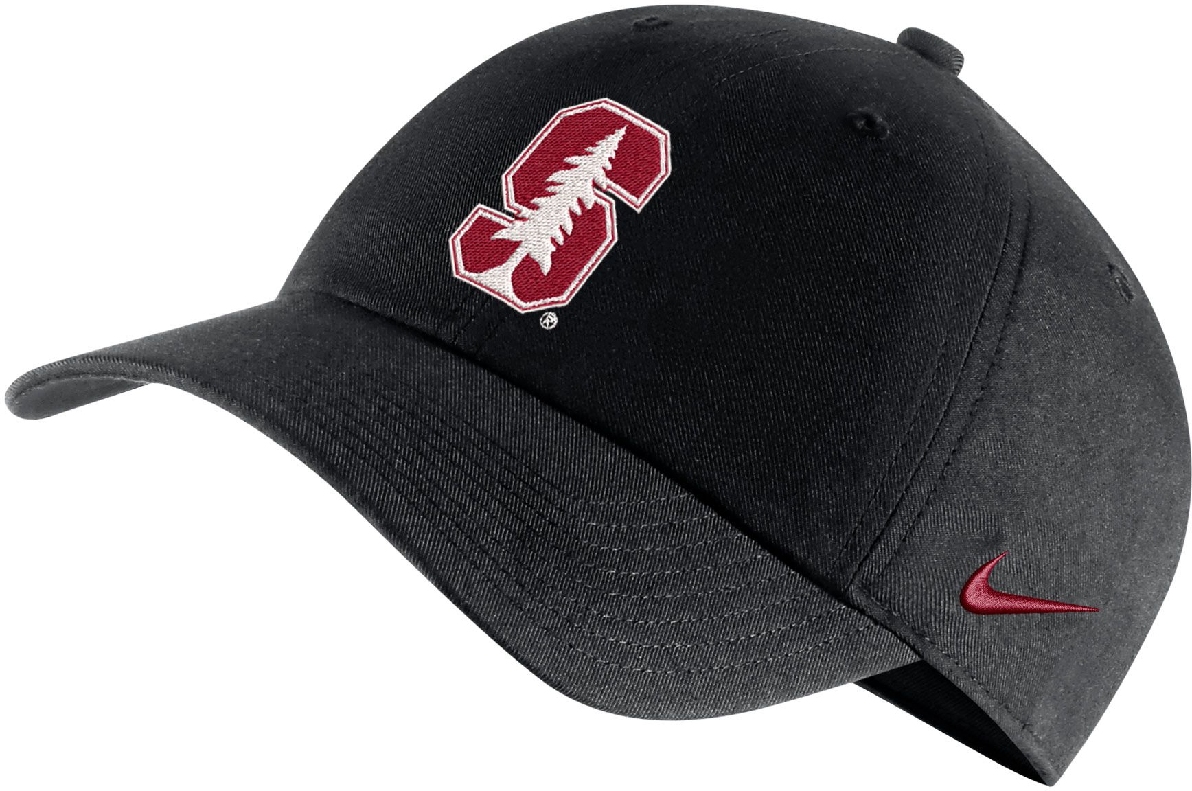 Nike Men's Stanford Cardinal Black Campus Adjustable Hat