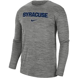 Nike Men's Syracuse Orange Grey Dri-FIT Velocity Football Team Issue T-Shirt
