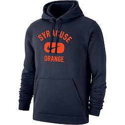 Nike Men's Syracuse Orange Blue Club Fleece Pill Swoosh Pullover Hoodie