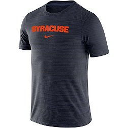 Nike Men's Syracuse Orange Blue Dri-FIT Velocity Football Team Issue T-Shirt