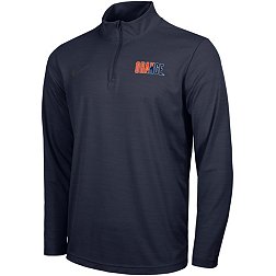 Nike Men's Syracuse Orange Blue Intensity Quarter-Zip Shirt