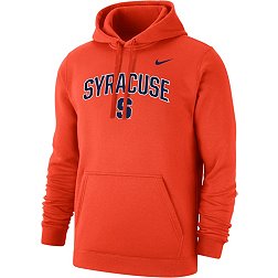 Nike Men's Syracuse Orange Club Fleece Wordmark Orange Pullover Hoodie