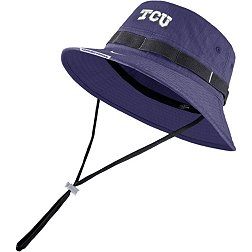 Nike Men's TCU Horned Frogs Purple Dry Football Sideline Bucket Hat
