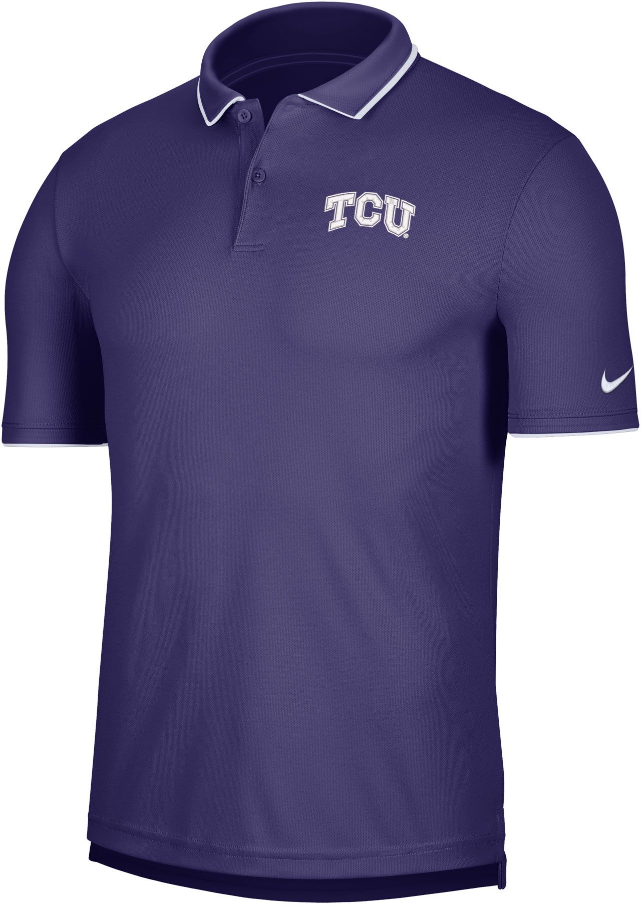 Nike Men's TCU Horned Frogs Purple UV Collegiate Polo