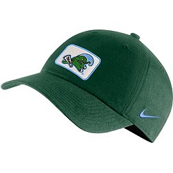 Nike Men's Tulane Green Wave Olive Green Heritage86 Logo Adjustable Hat