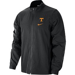Nike Men's Tennessee Volunteers Black Woven Full-Zip Jacket