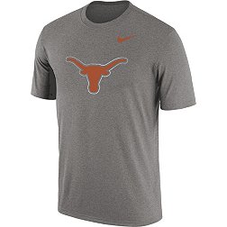 Nike Men's Texas Longhorns Grey Authentic Tri-Blend T-Shirt
