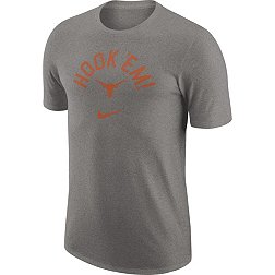 Nike Men's Texas Longhorns Grey University Arch Logo T-Shirt