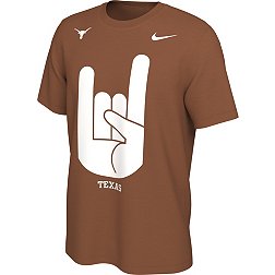 Nike Men's Texas Longhorns Burnt Orange Hook 'Em Core Cotton T-Shirt