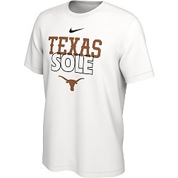 Nike Texas Longhorns White 2023 March Madness Basketball Texas Sole Bench T-Shirt