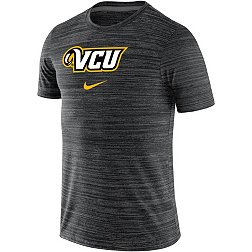 Nike Men's VCU Rams Black Dri-FIT Velocity Football Team Issue T-Shirt