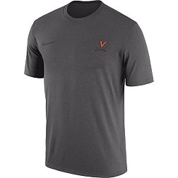 Nike Men's Virginia Cavaliers Grey Legend Small Logo T-Shirt