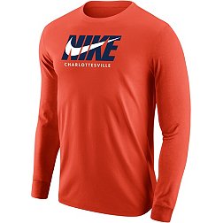 Nike Men's Virginia Cavaliers Charlottesville Orange City 3.0 Long Sleeve T-Shirt