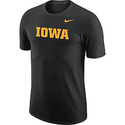 Nike Men's Iowa Hawkeyes Black Legend Wordmark T-Shirt