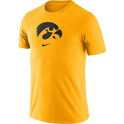 Nike Men's Iowa Hawkeyes Gold Logo T-Shirt