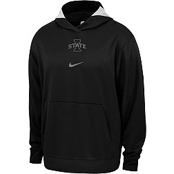Nike Men's Iowa State Cyclones Black Spotlight Pullover Basketball Hoodie