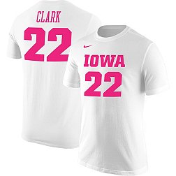 Nike Men's Iowa Hawkeyes #22 White Caitlin Clark Core Cotton Tee