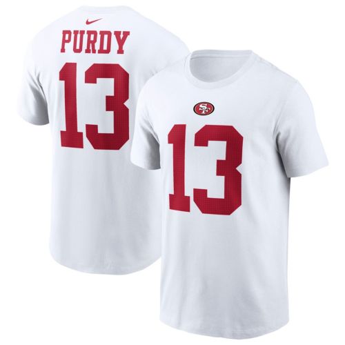 NFL 49ers #13 Brock Purdy ユニフォーム Mサイズ Men's San Francisco 49ers #13 Brock Purdy MR RELEVANT BLACK