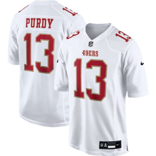 NFLサンフランシスコ49ers Purdy 13 ジャージ　正規品 Nike Men's San Francisco 49ers Brock Purdy #13 White Game Jersey