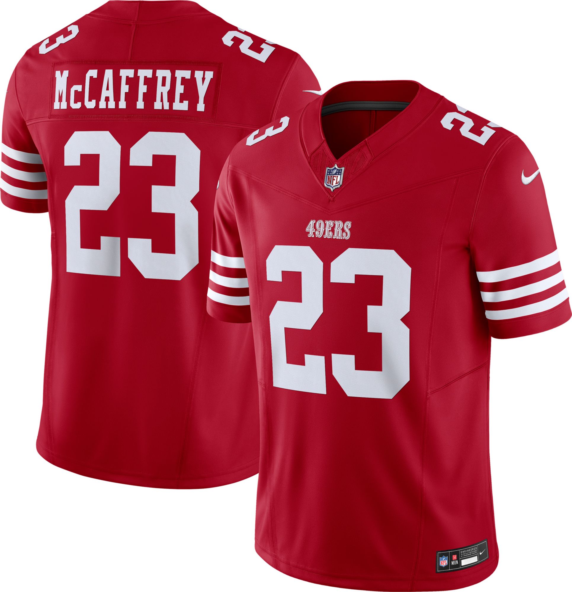 Deebo Samuel Signed San Francisco 49ers Red Nike 75th Anniversary Vapo –  The Jersey Source