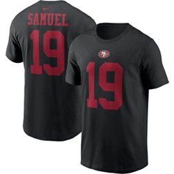 Nike Men's San Francisco 49ers Deebo Samuel #19 Black T-Shirt