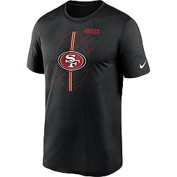 Nike Men's San Francisco 49ers Legend Icon Black T-Shirt
